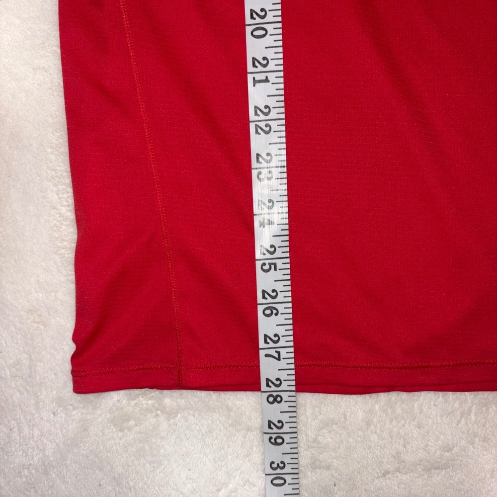 PATAGONIA Capilene Cool Lightweight Shirt Mens L Red Fast Drying Athletic Tee - Picture 9 of 10